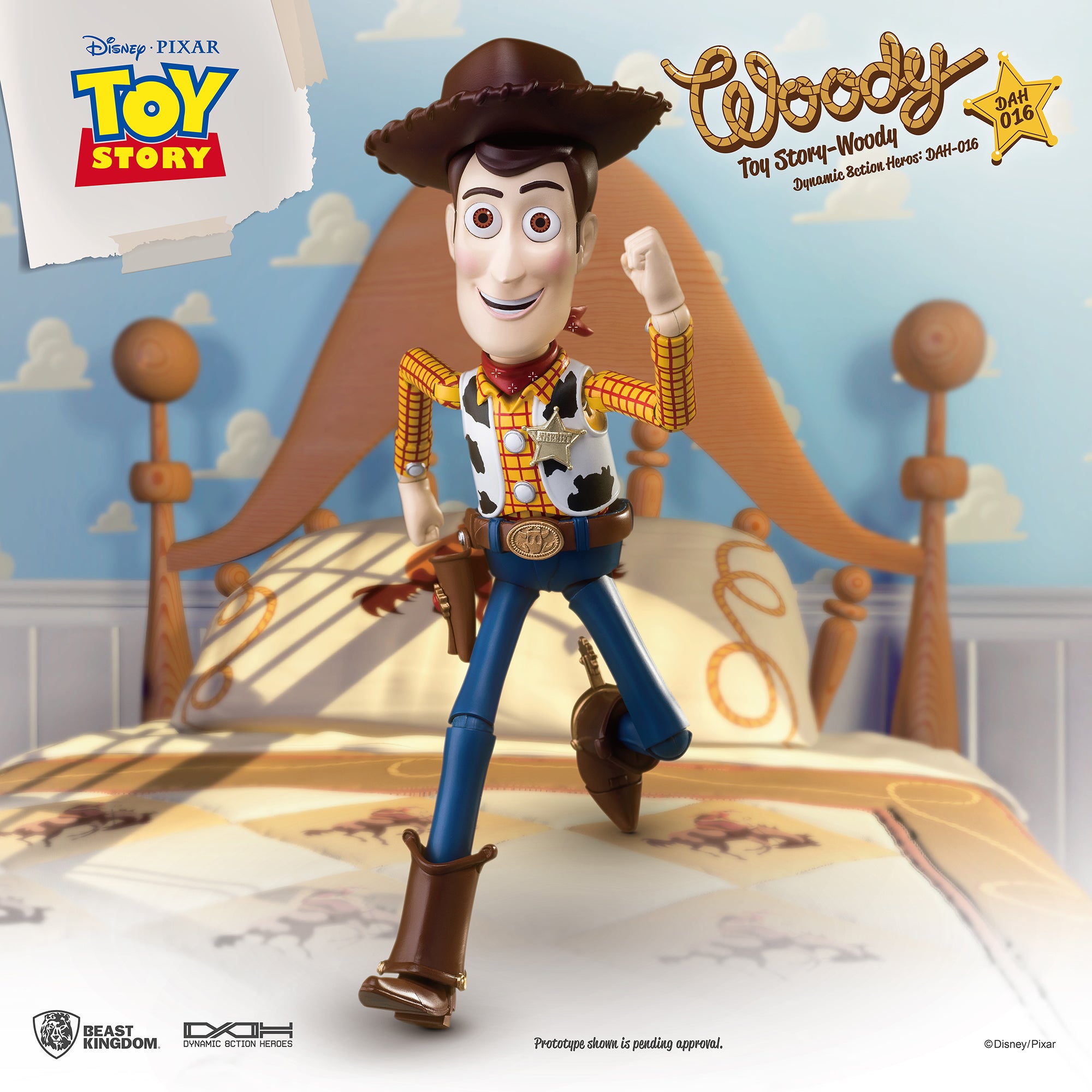 Beast Kingdom DAH-016 Disney PIXAR Toy Story Woody(RE) 1:9 Scale