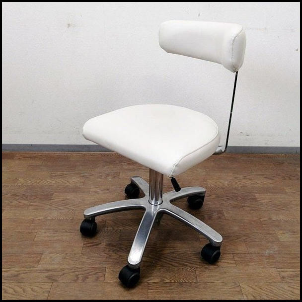 タカラベルモント Riche Stool リーチェ スツール アイボリー 背もたれ