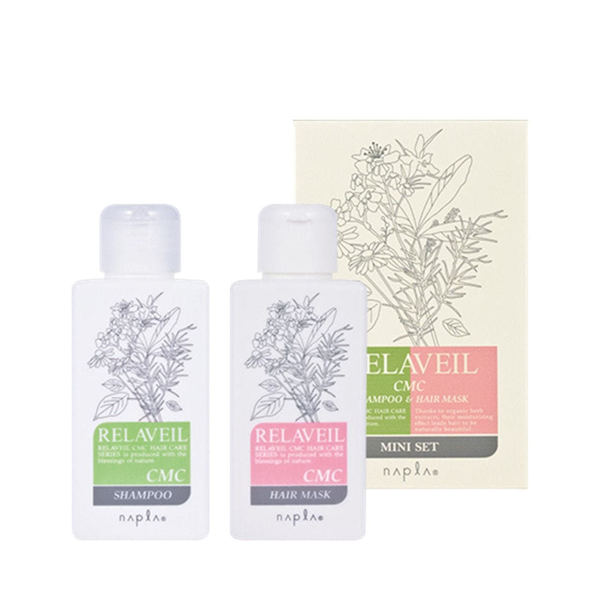 リラベール CMC シャンプー&ヘアマスクセット(120ml&120g)の卸・通販