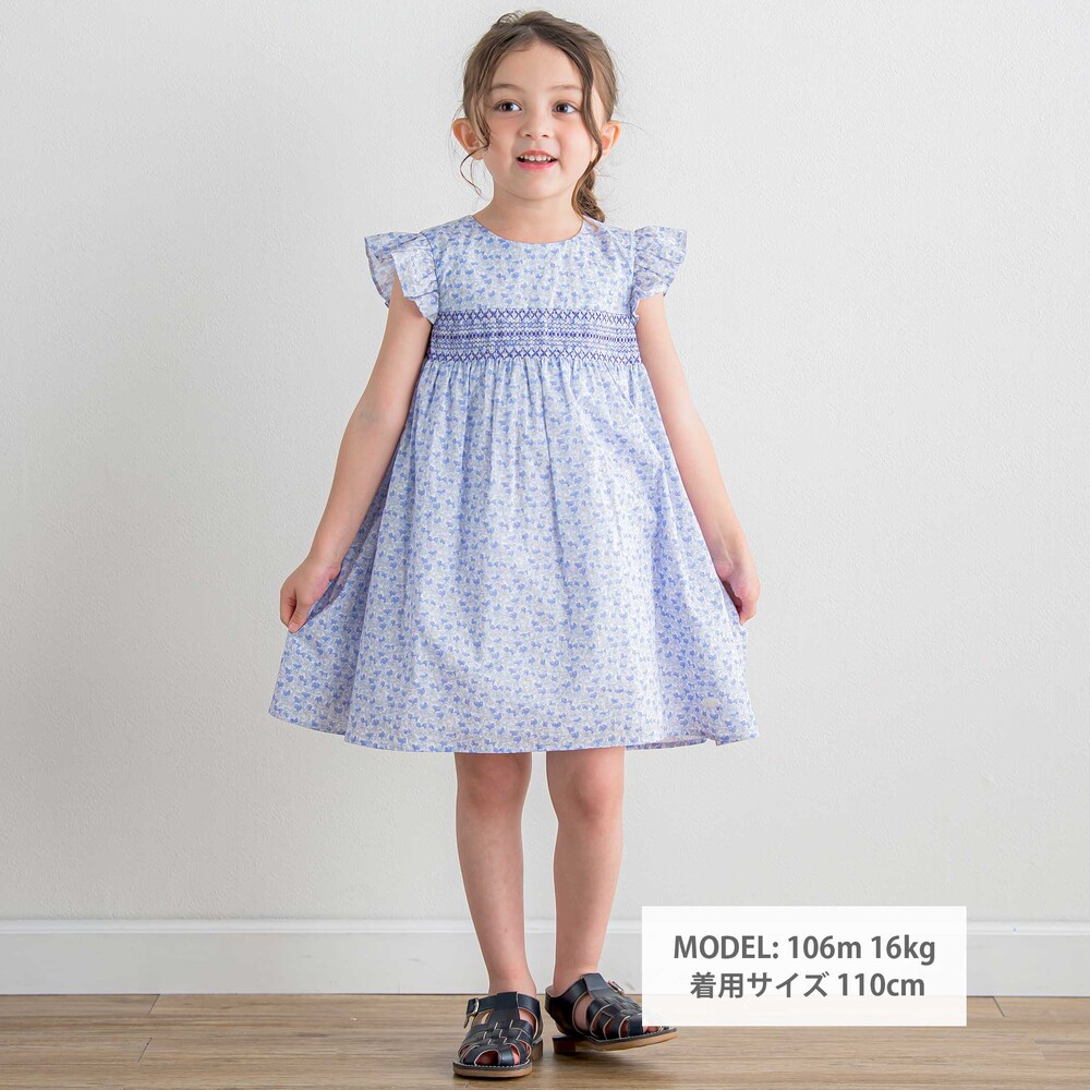bonpoint ボンポワン ワンピース 刺繍 4a 100 110 Bonpoint ワンピース