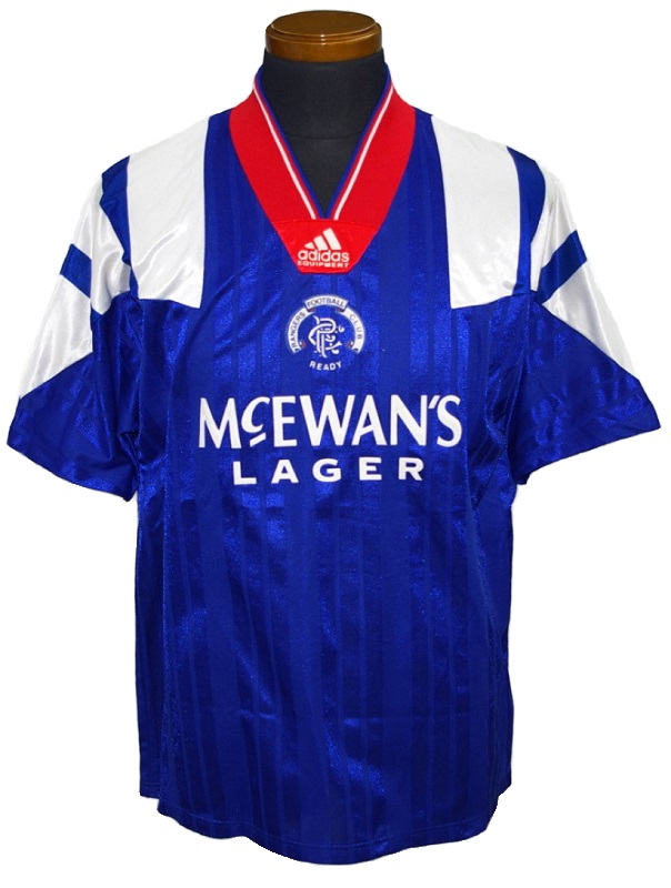 グラスゴーレンジャース 96/97 ホーム 半袖 ガス選手レプリカ 楽天市場