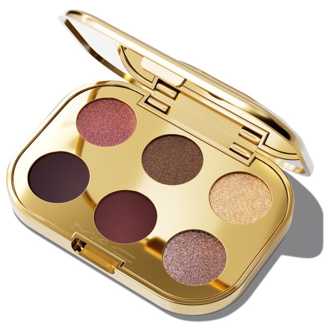 MAC アイシャドウパレット 6色 限定デザイン ノベルティポーチ
