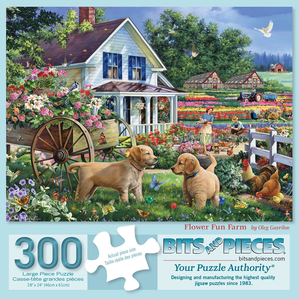 Flower Fun Farm Jigsaw Puzzle | Bits and Pieces