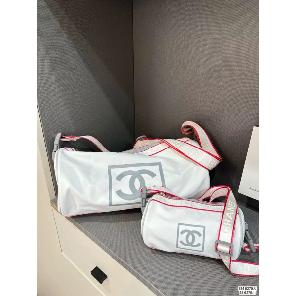 シャネルメッシュバッグ 夏用 トート ショルダーバッグ Chanel 黒白