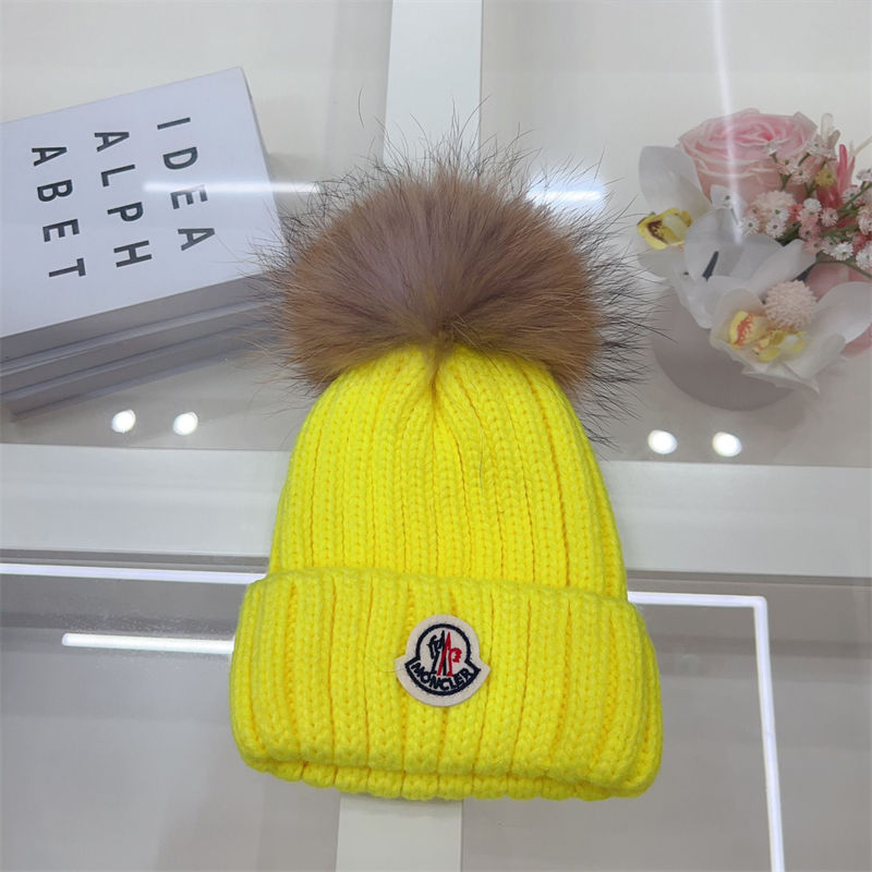 ブランドモンクレールニット帽 ポンポン レディース Moncler ビーニー