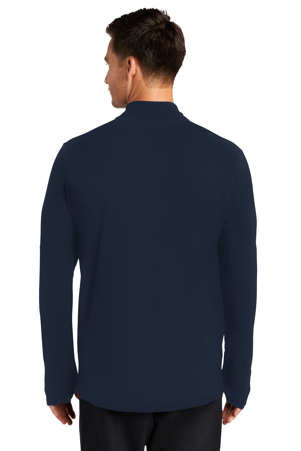 Nike NKDH4949 Mens Navy Blue Element Dri-Fit Moisture Wicking 1/4