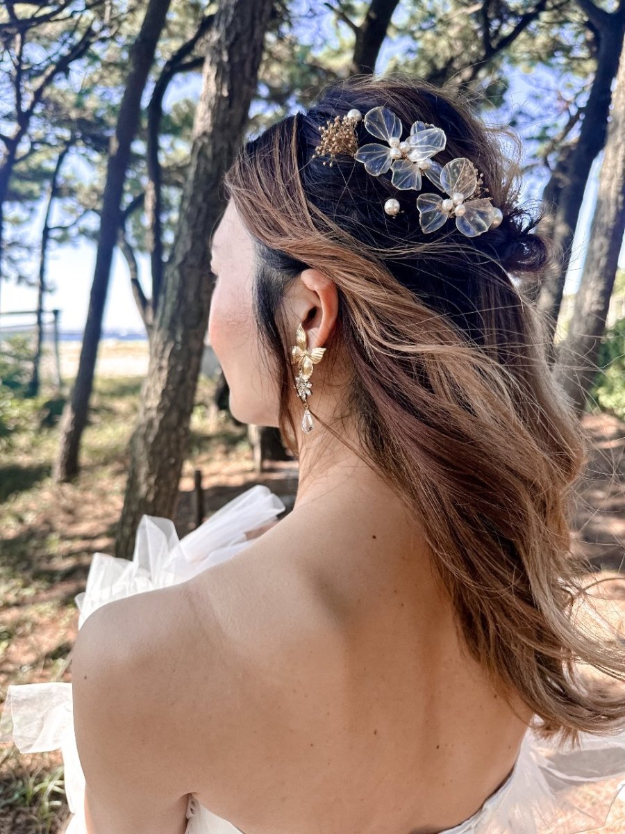 アメリカンフラワーヘッドパーツ 成人式 卒業式 和装髪飾り – おしゃれ