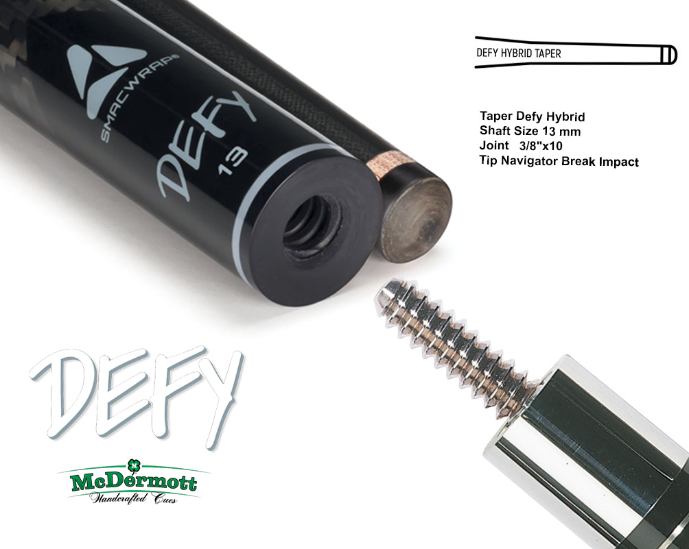 McDermott DEFY BREAK Cue Shaft 3/8