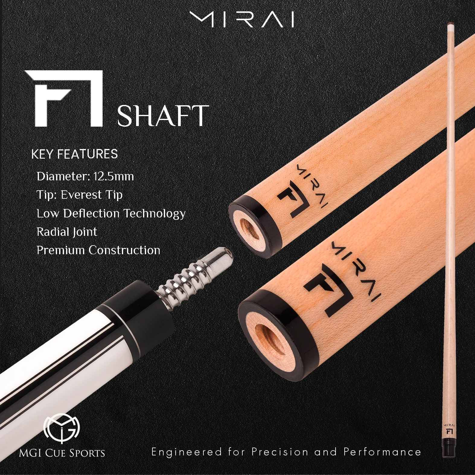 MIRAI TURBO』3モデルが販売開始 | トピックス | ビリヤード総合情報