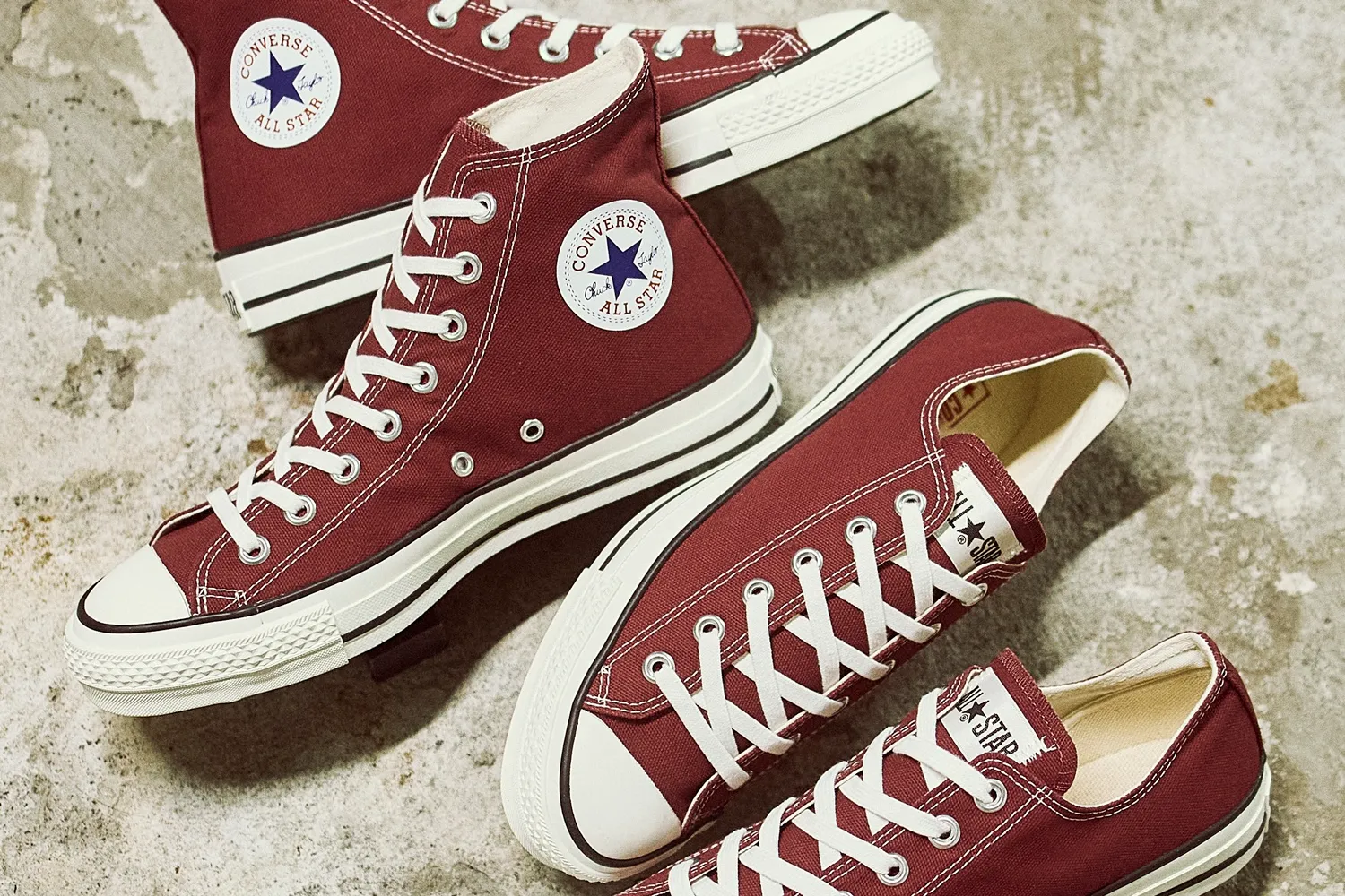 CANVAS ALL STAR J BURGUNDY｜BILLY'S ENT 公式通販