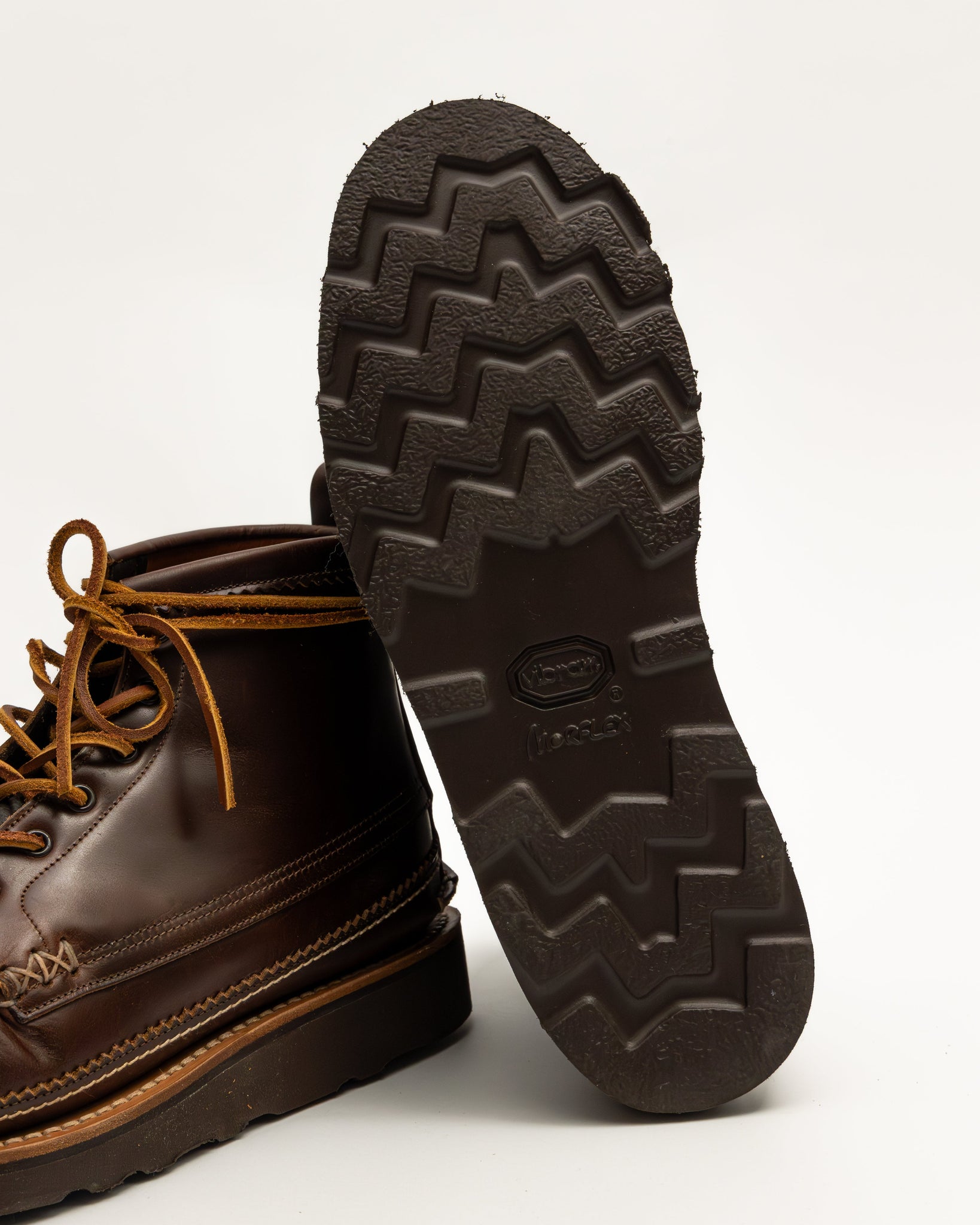 Yuketen】Maine Guide 6 Eye Boots w/ Morflex Truffle Leather Brown