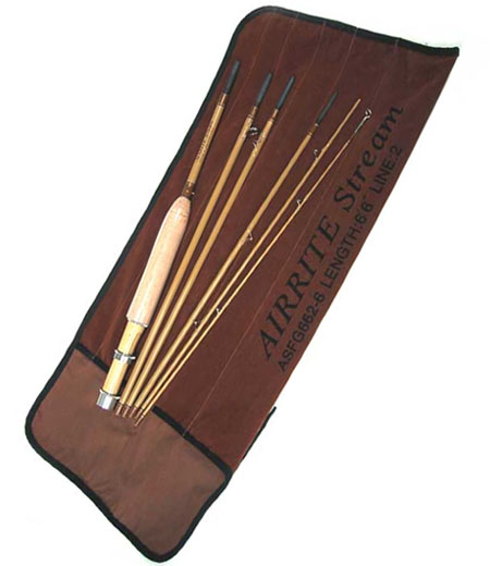 アキスコ エアーライト ストリーム 6ピース グラスロッド ANGLE:BLUE DUN