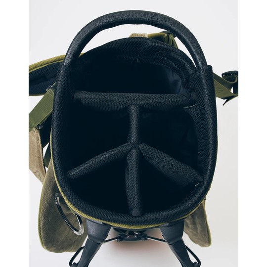 ZEROZONE ゼロゾーン スタンド型キャディバッグ カーキ ST-01 商品詳細