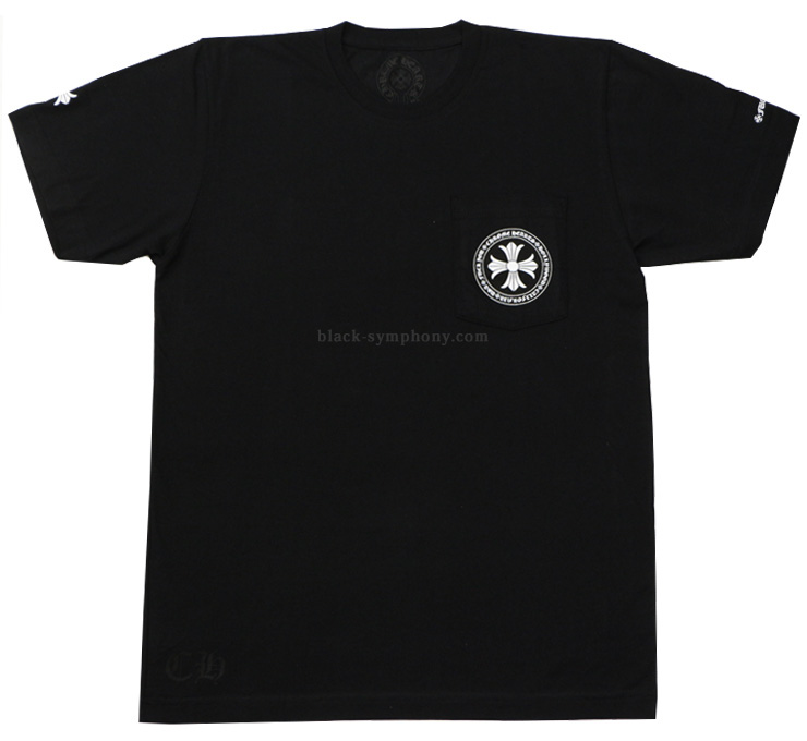 クロムハーツTシャツCHプラスブラック|クロムハーツ通販専門店ブラック