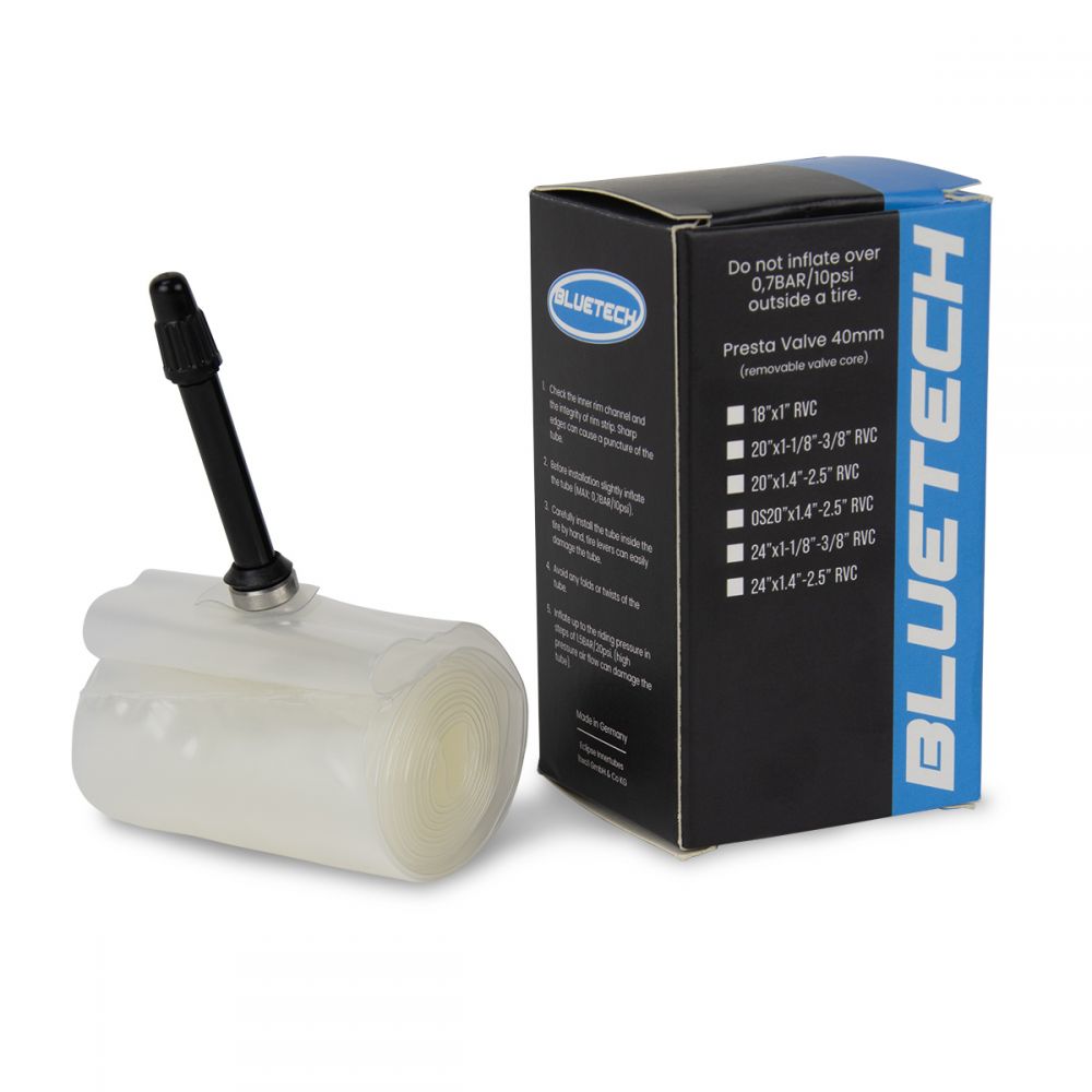 EXCESS ULTRA LIGHT TUBES PRESTA VALVE 40MM Tube sizes 18x1