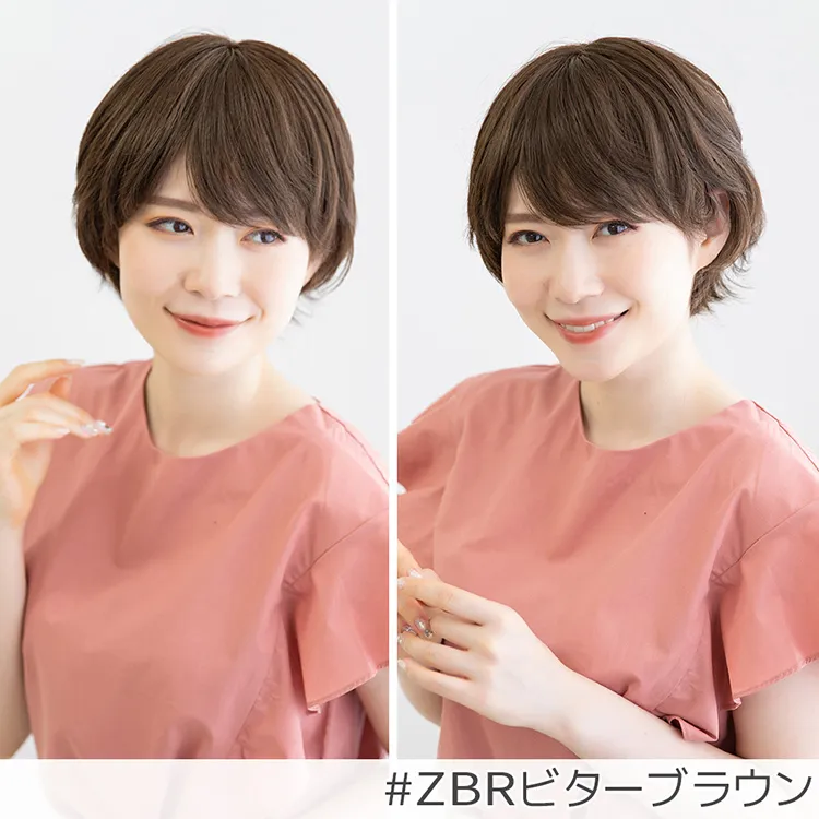 医療用ウィッグ 総手植え 人毛MIX カールショート｜ウィッグのことなら