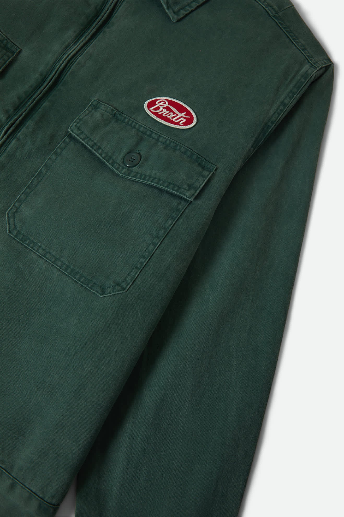 Men's Trademark Lightweight Garage Jacket in Washed Primal Green