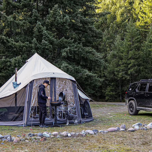 KingCamp KHAN LIGHT 500 Canvas Bell Tent – BRoadout