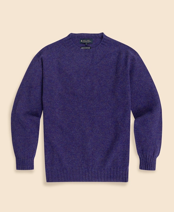 ブラッシュドウール クルーネックセーター | Brooks Brothers Japan