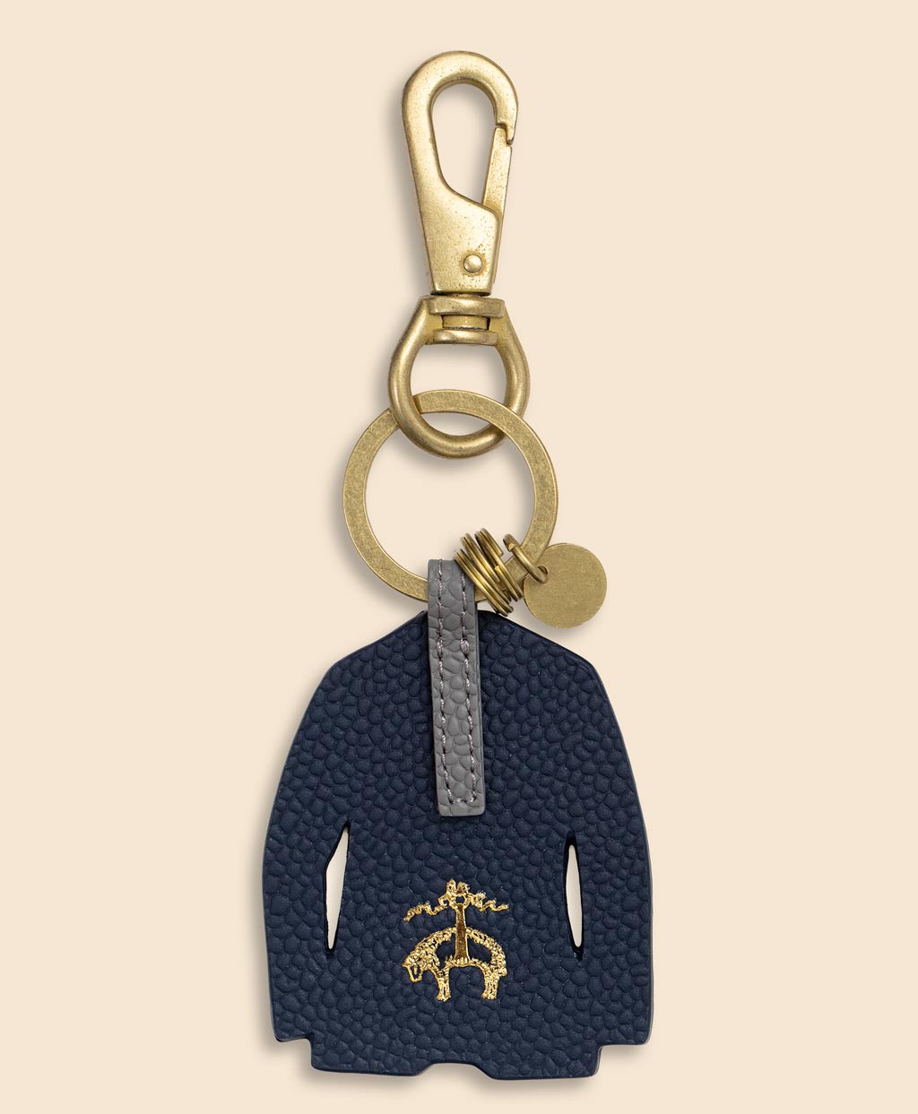 カウレザー ネイビーブレザー キーフォブ | Brooks Brothers Japan