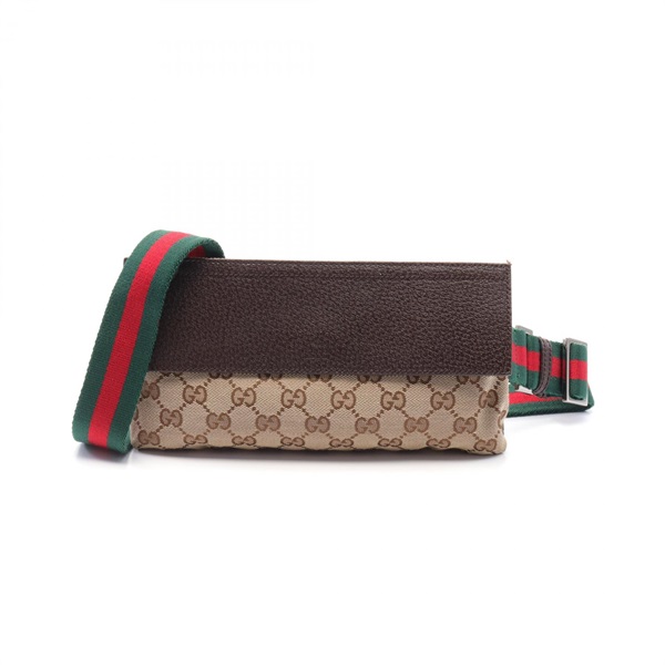 GUCCI GGキャンバス ボディバッグ