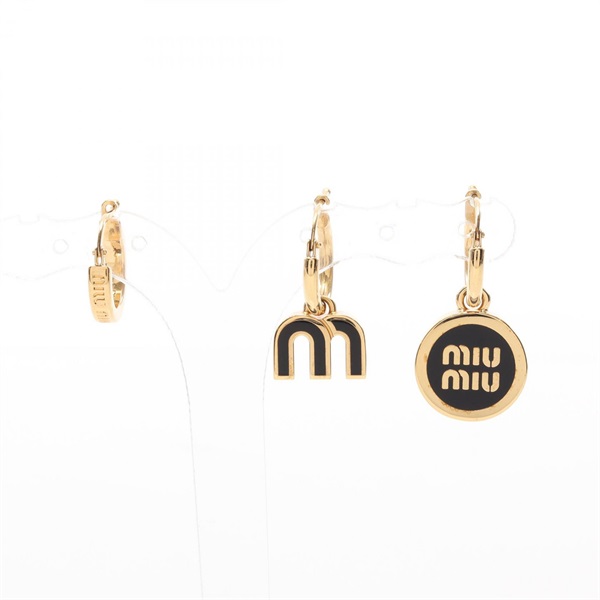 ミュウ ミュウ(Miu Miu)ミュウ ミュウ エナメルメタル ピアス
