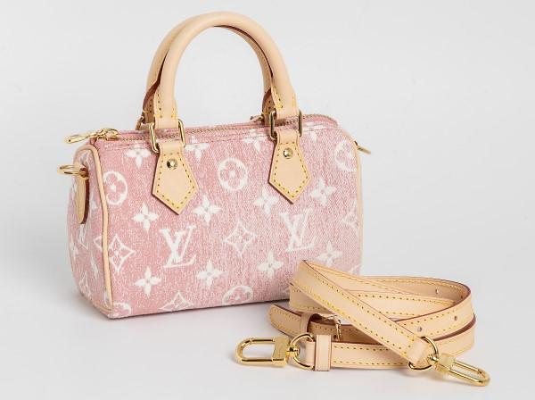 LOUIS VUITTON(ルイ・ヴィトン) モノグラム・デニム ナノ・スピーディ