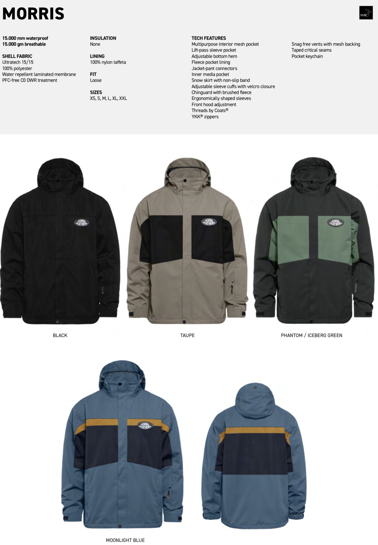 2526 Horsefeathers ホースフェザーズ スノーボードウェア | ビーズ