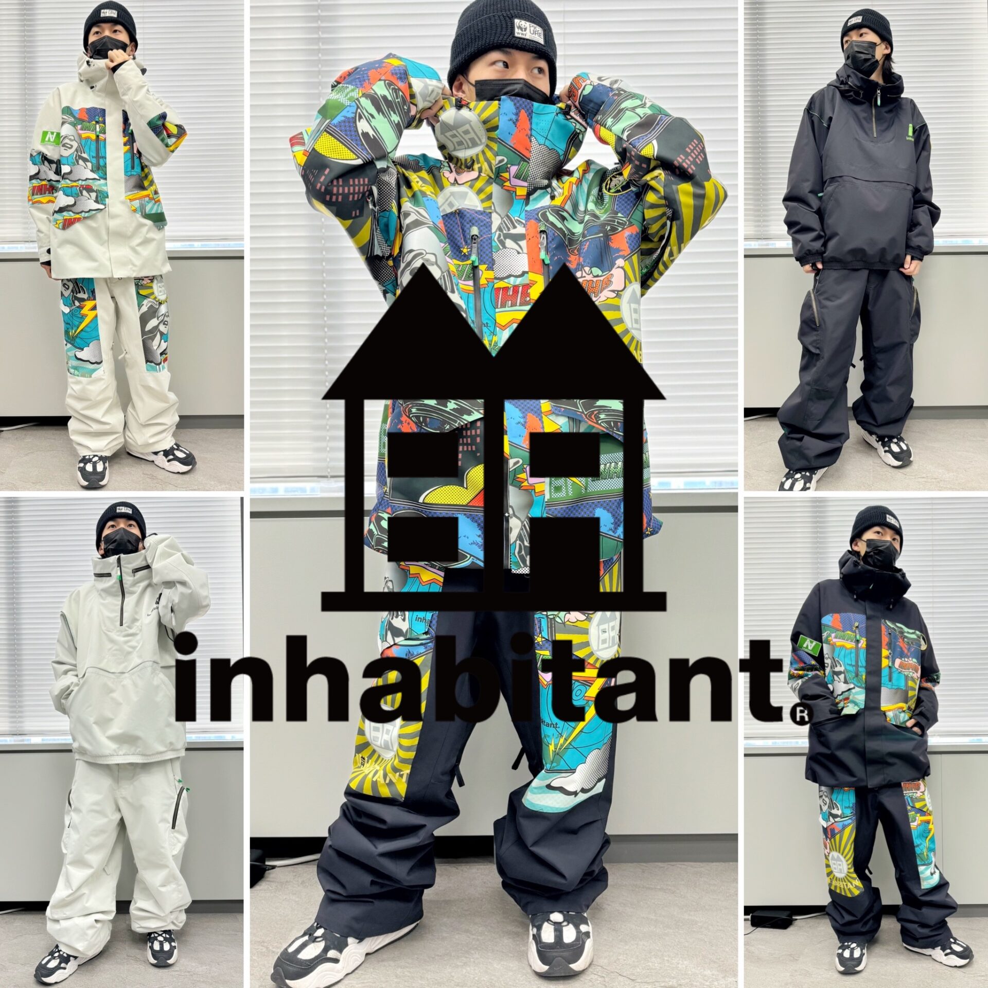 2526 Inhabitant インハビタント スノーボードウェア | ビーズイースト
