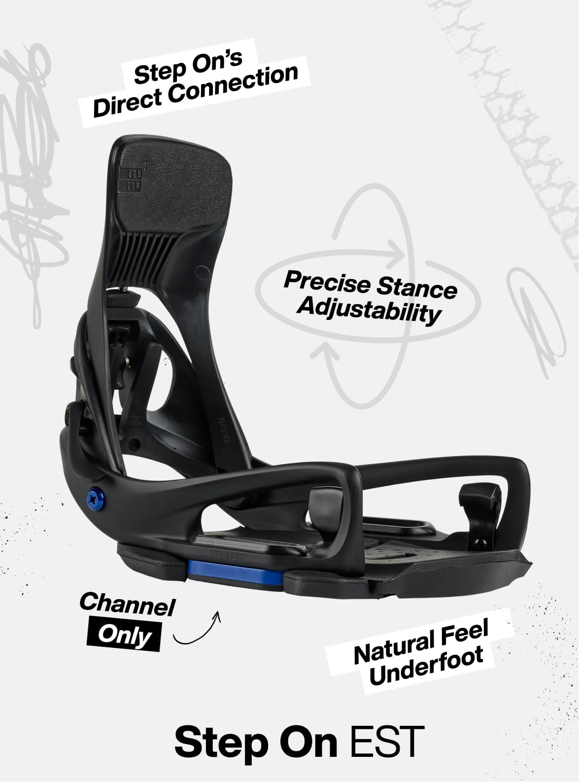Men's Burton Step On® Cartel X EST® Snowboard Bindings | Burton