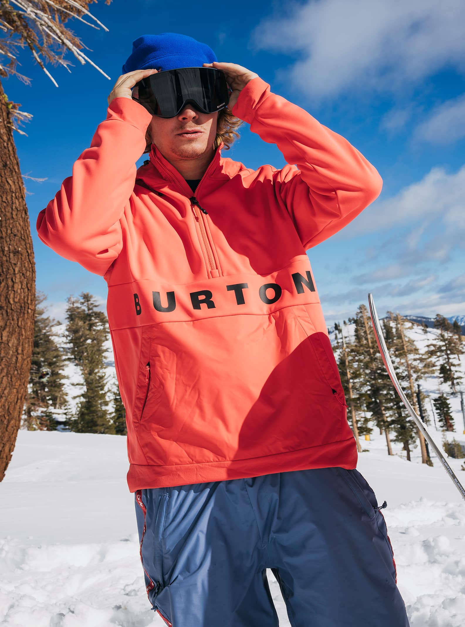 Men's Burton Crown Performance Fleece Pullover | Burton.com Spring