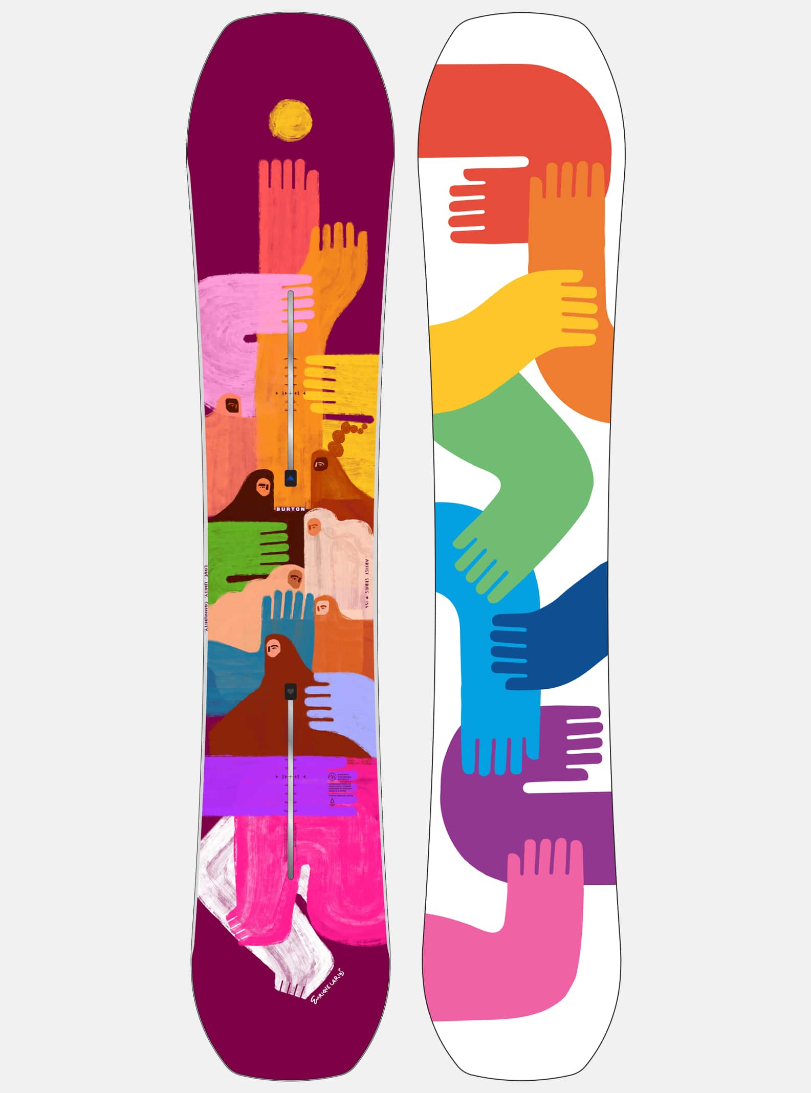 Burton Artist Series Hometown Hero Camber Snowboard (2nd Quality