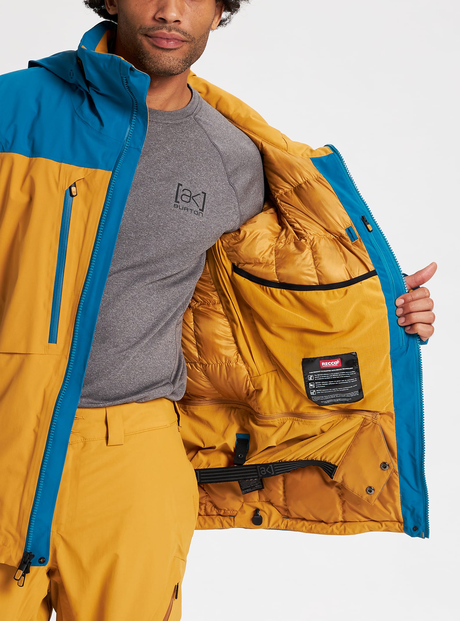 メンズ Burton [ak] GORE-TEX LZ ダウン ジャケット | Burton.com