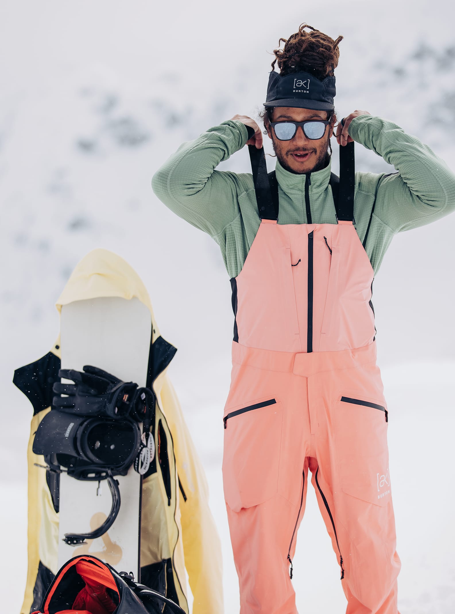 Men's Burton [ak] Freebird GORE‑TEX 3L Stretch Bibs | Burton.com
