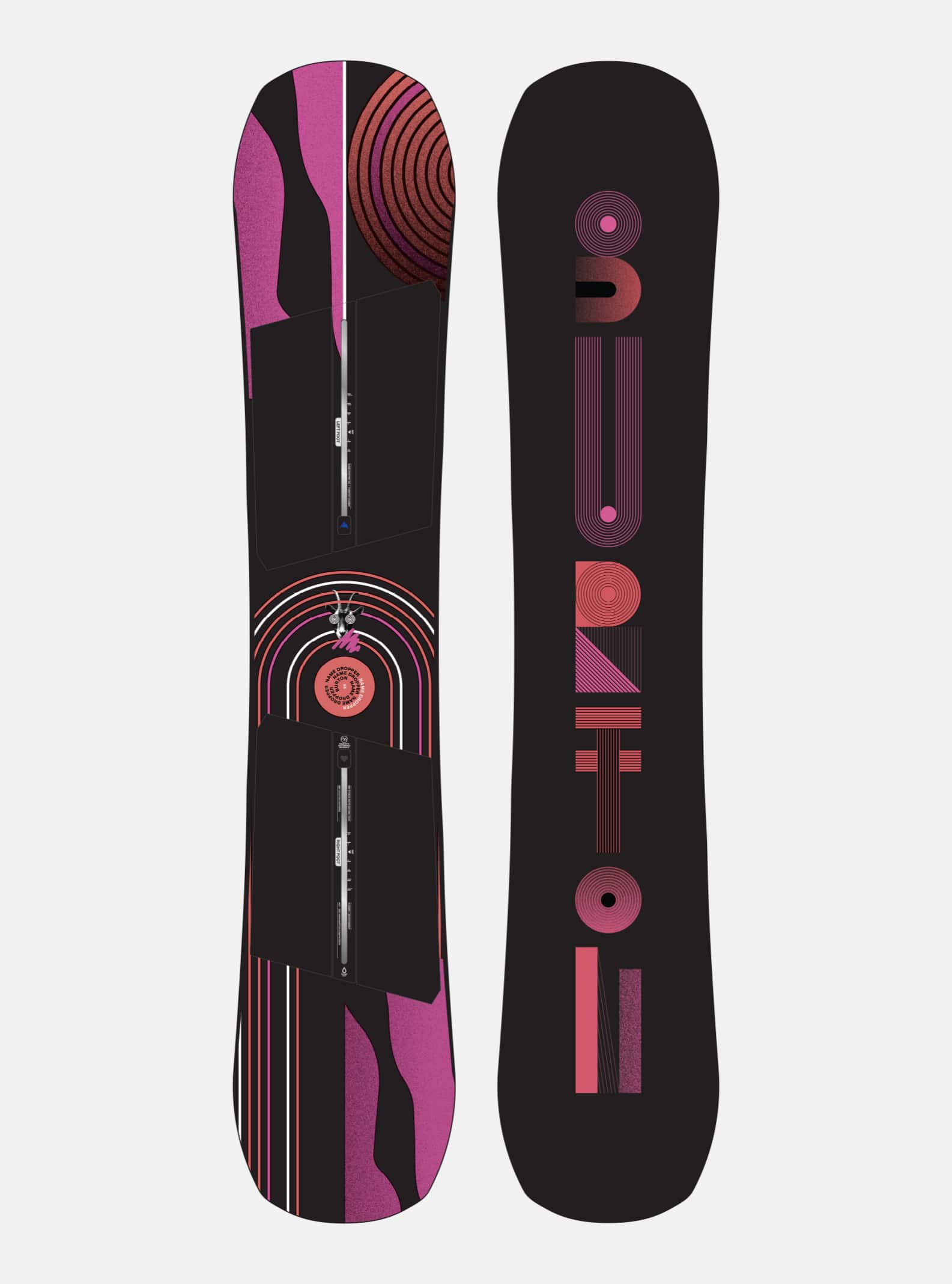 Men's Burton Name Dropper Camber Snowboard | Burton.com Winter 2024 US