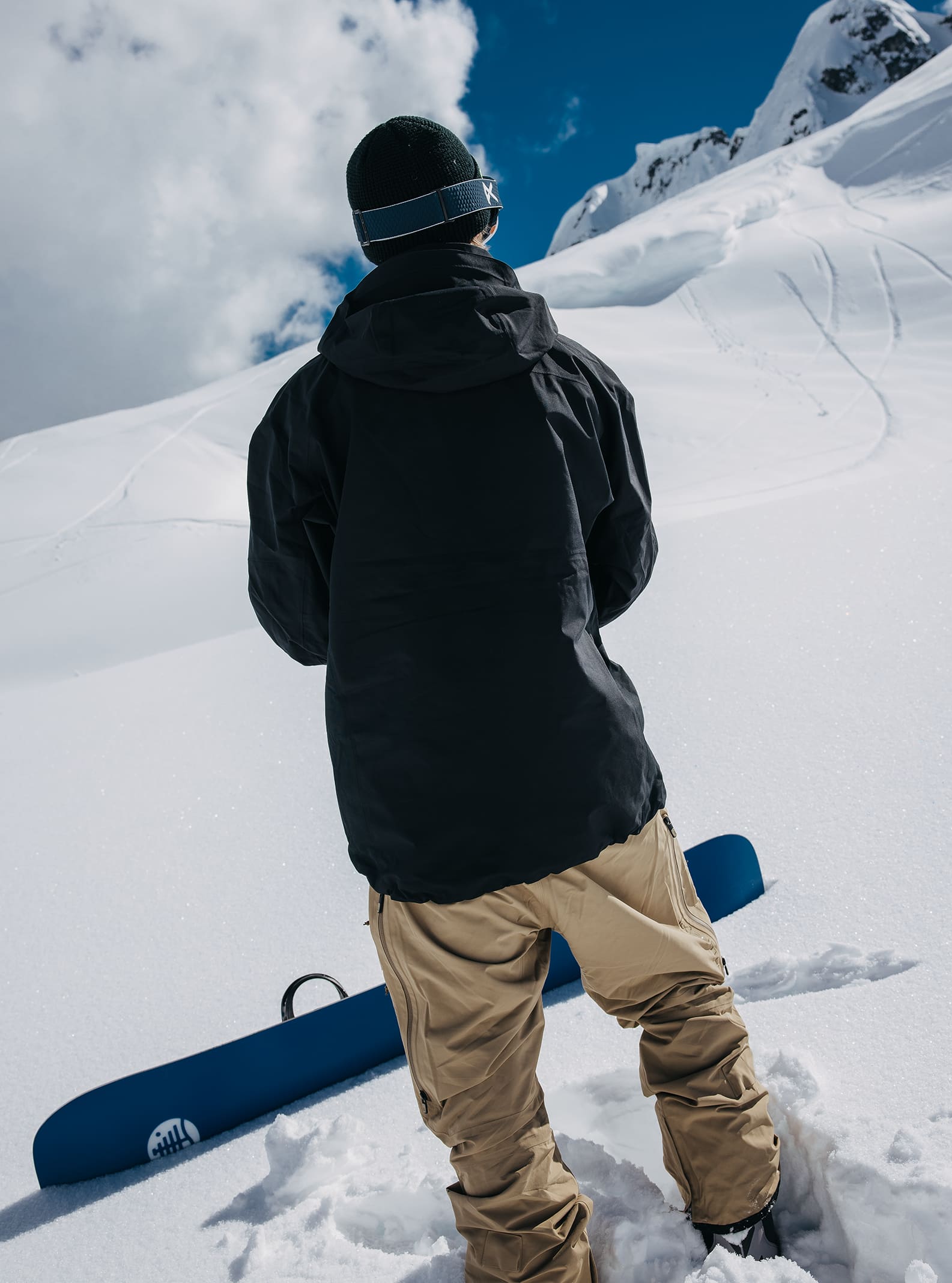 Burton スノーボードウェア M 黒/ベージュ スノーボードウェア Burton