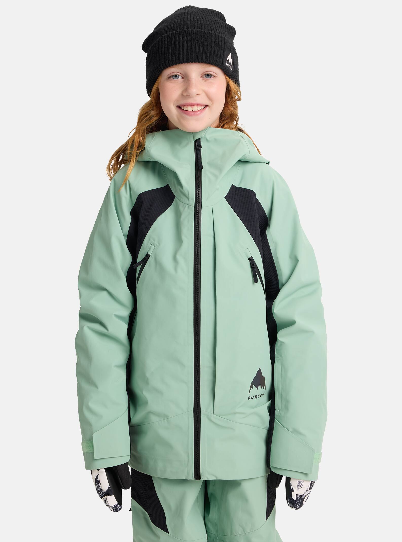Burton キッズ スノーボードウェア 5-6 グレー迷彩 Burton キッズ