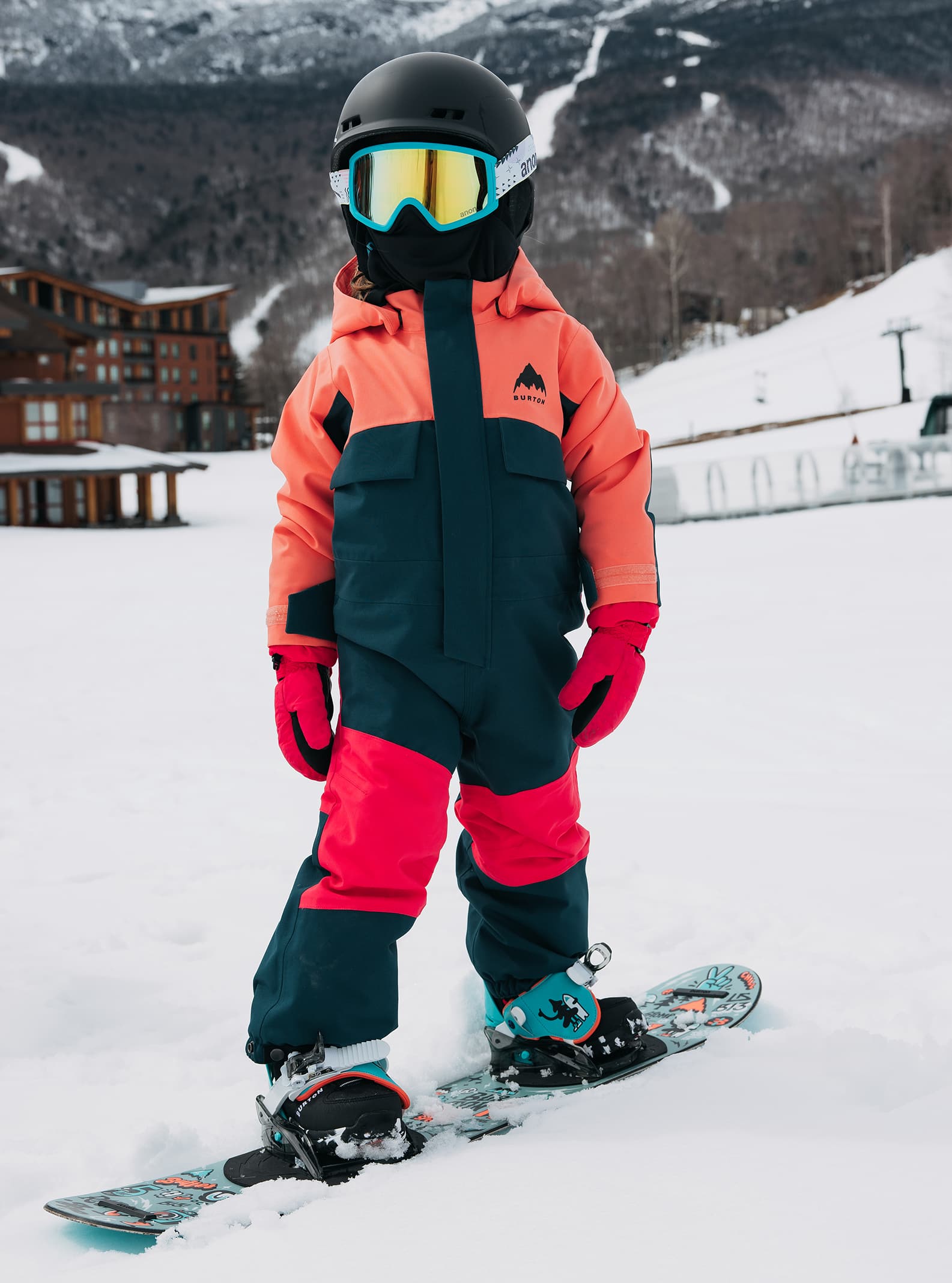 Burton キッズ 上下セット スノーボード ウェア サイズXS Burton