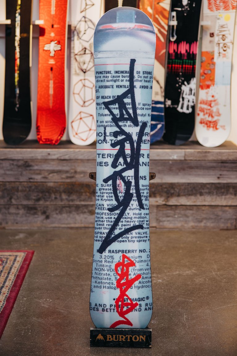 Burton博物館、伝説のボードグラフィック