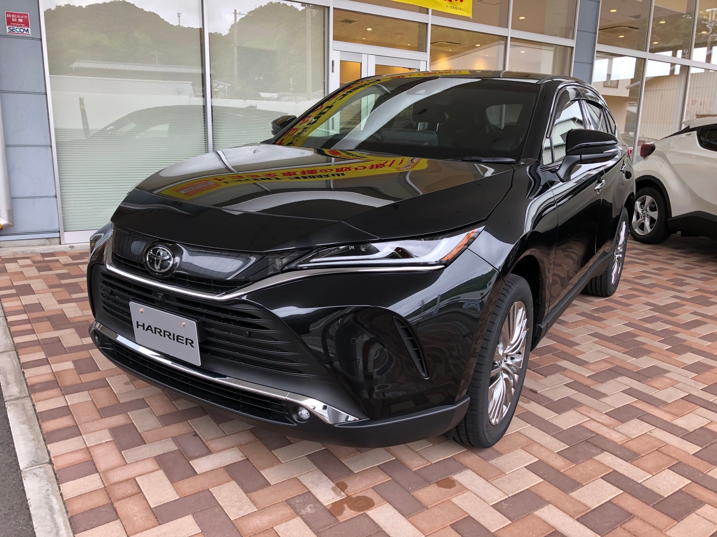 新型ハリアー展示車きました！