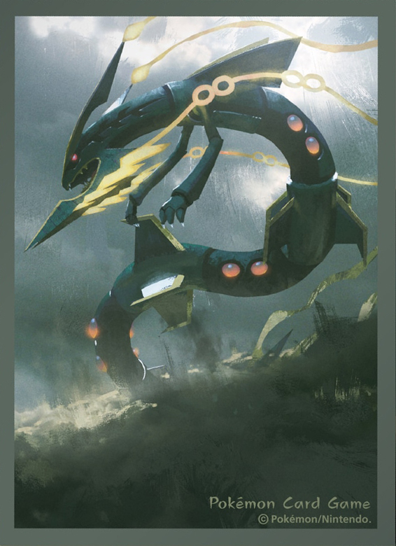 ポケモン デッキシールド 色違い メガレックウザ