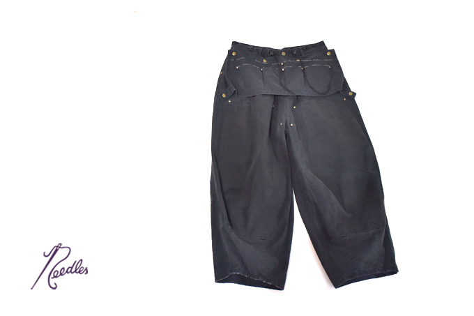 H.D. PANT - APRON / 11OZ COTTON OXFORD / BLACK | Needles