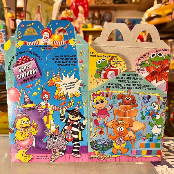 1994年 McDonald's Happy Meal Toy Happy Birthday BOX マクドナルド