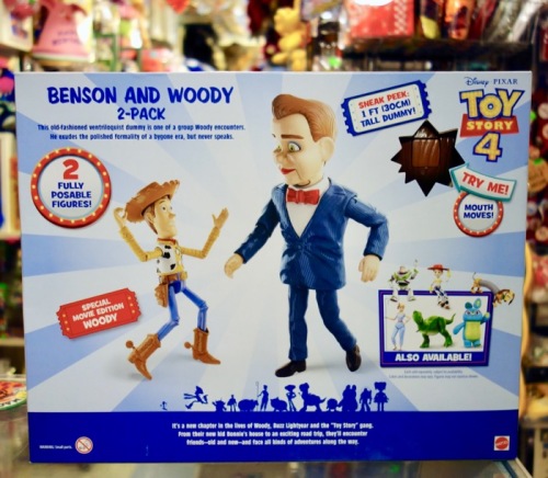 トイストーリー TOY STORY 4 BENSON AND WOODY ベンソンとウッディ