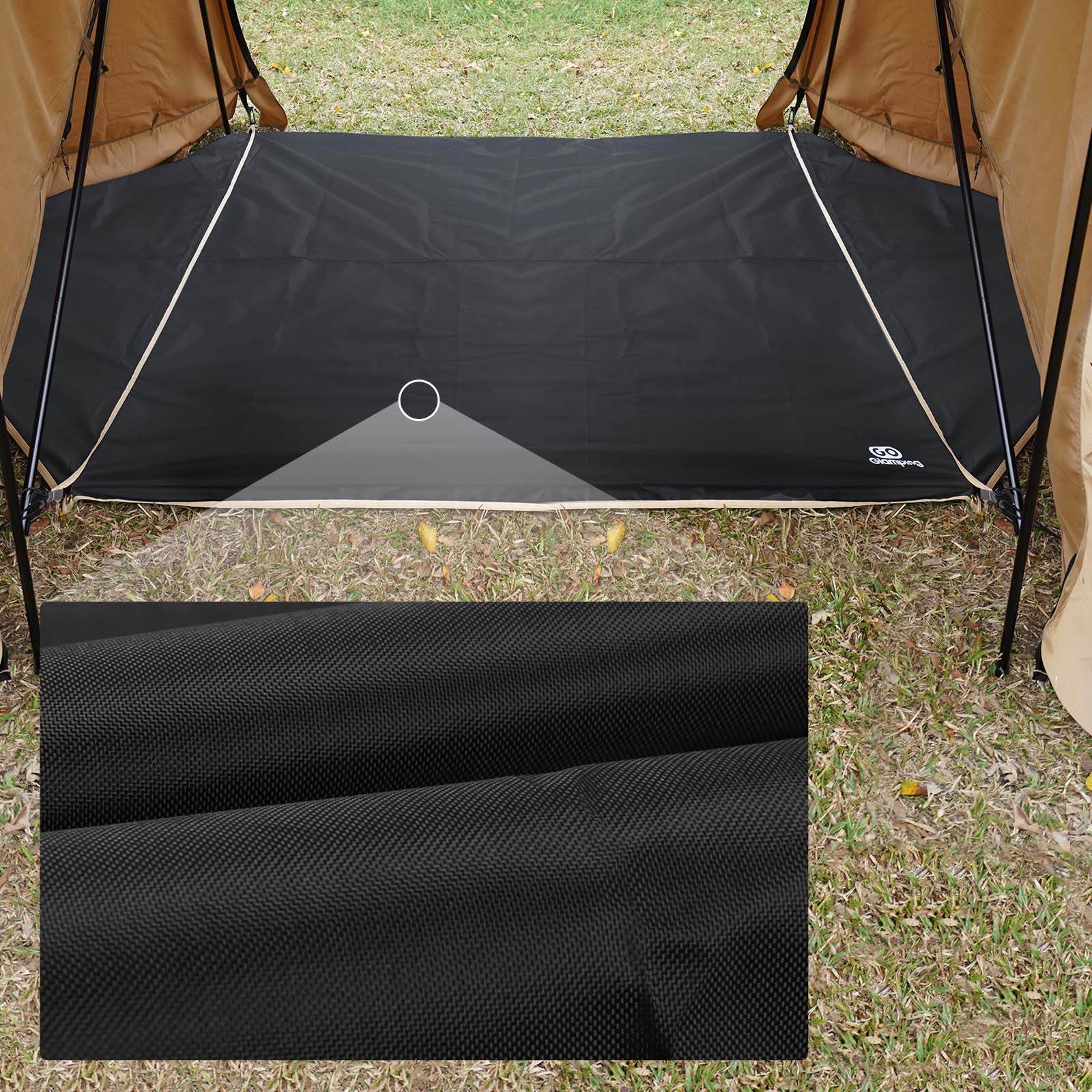 GOGlamping G・GPUP/2.0パップテント適用 六角グランドシート