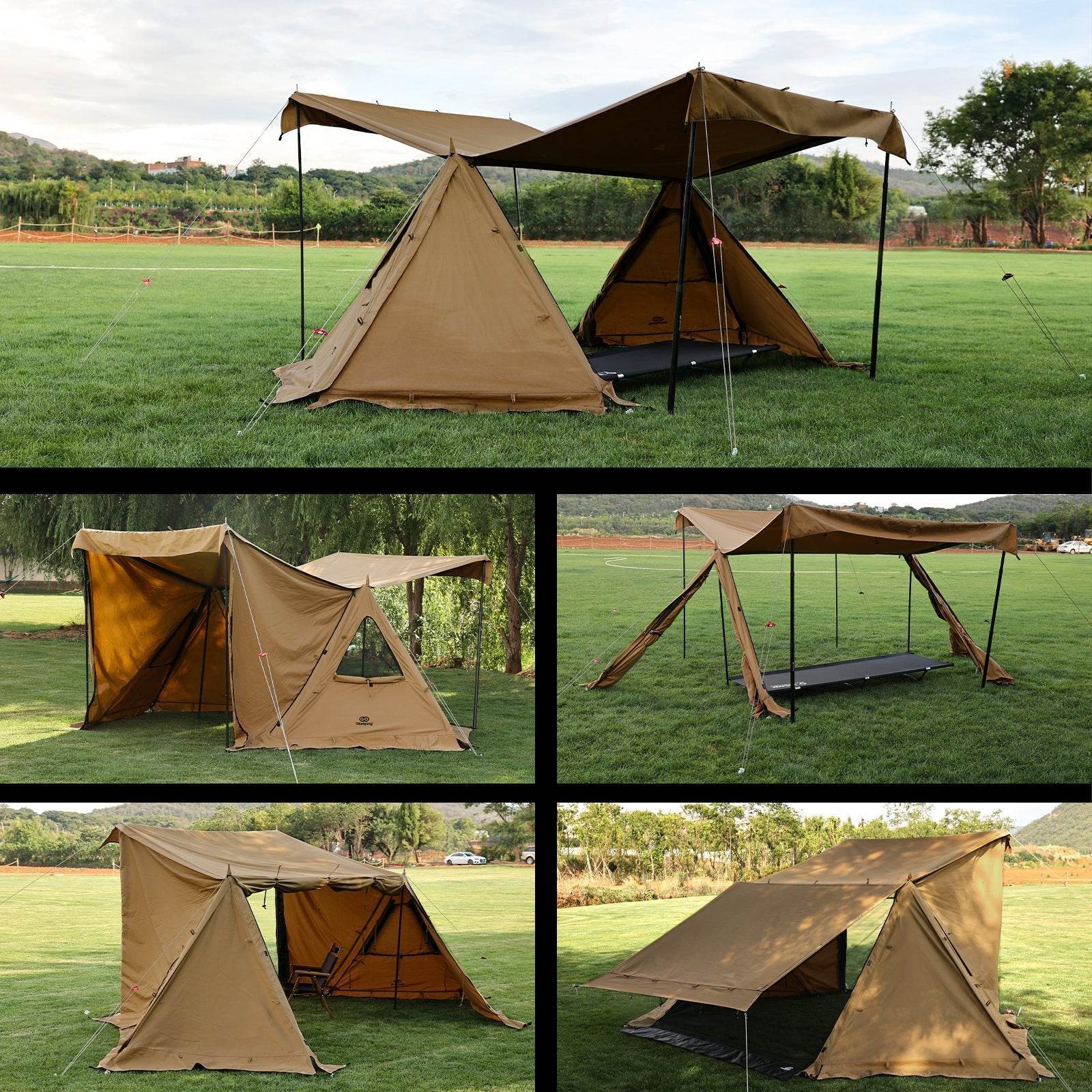GOGlamping G・G PUP2.0 TCパップテント&専用インナーテント