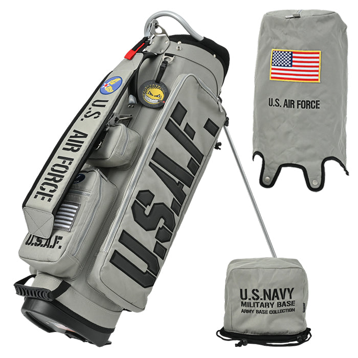 アーミーベース U.S. AIR FORSE スタンドキャディバッグ 新品 アーミー