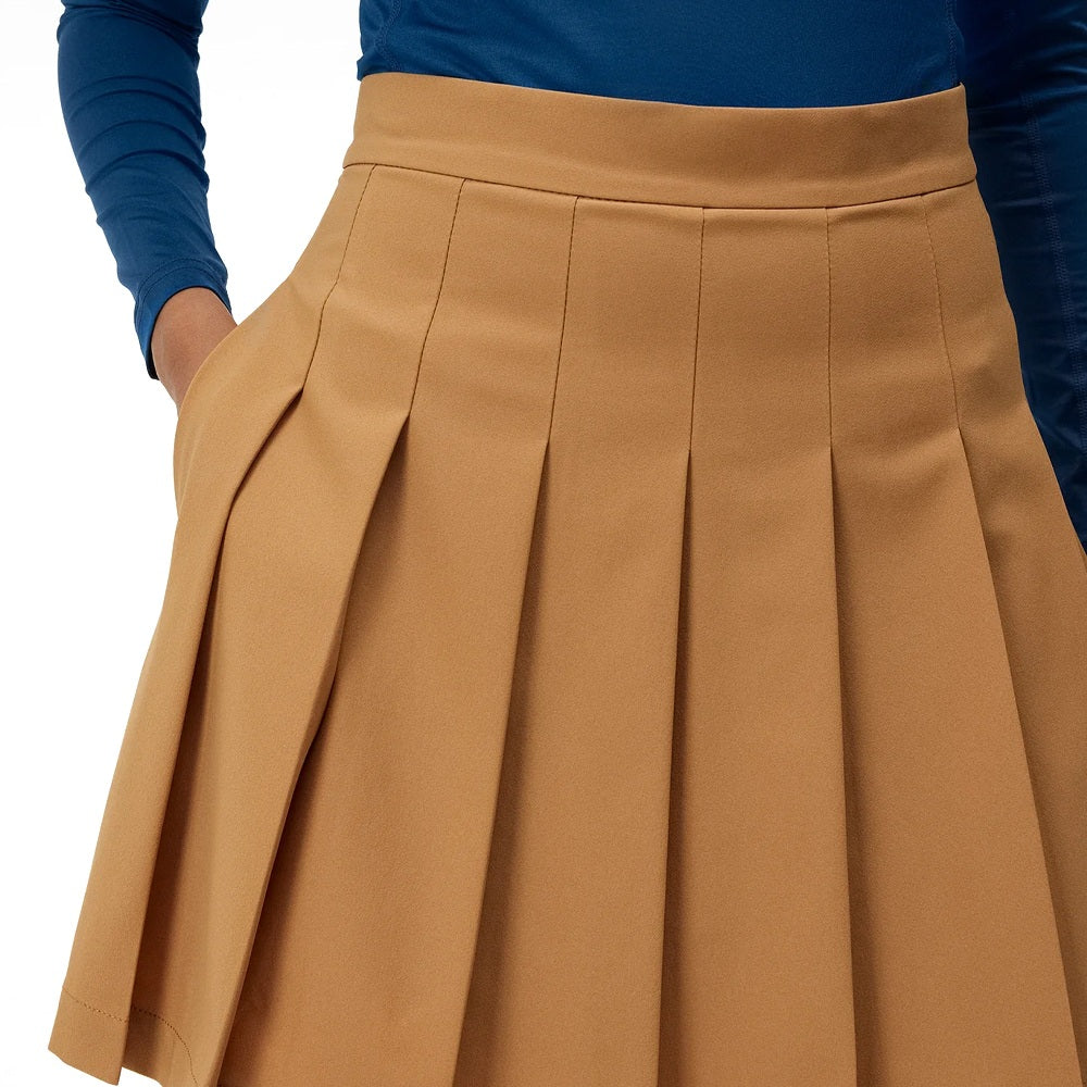 J.Lindeberg Adina Golf Skirt Chipmunk - FW23 Women – Golfio