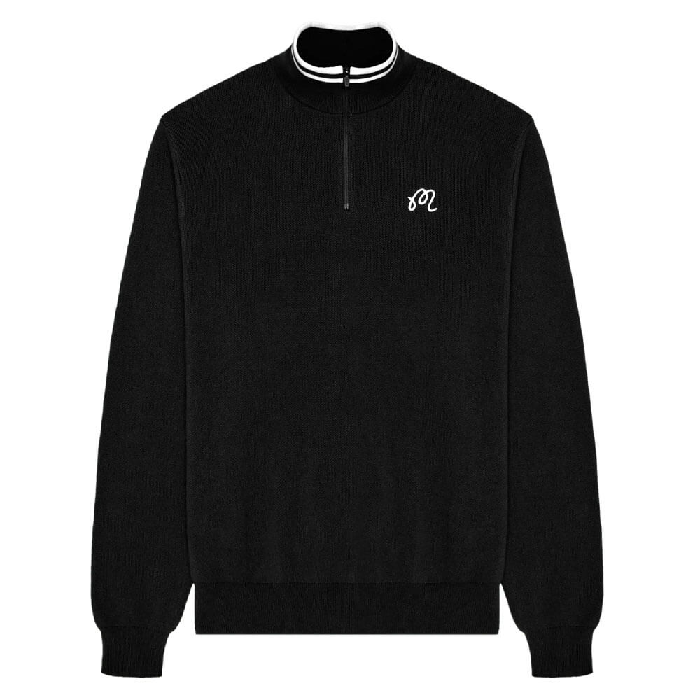 Malbon Sorrel Golf Sweater Black - 25 Men – Golfio