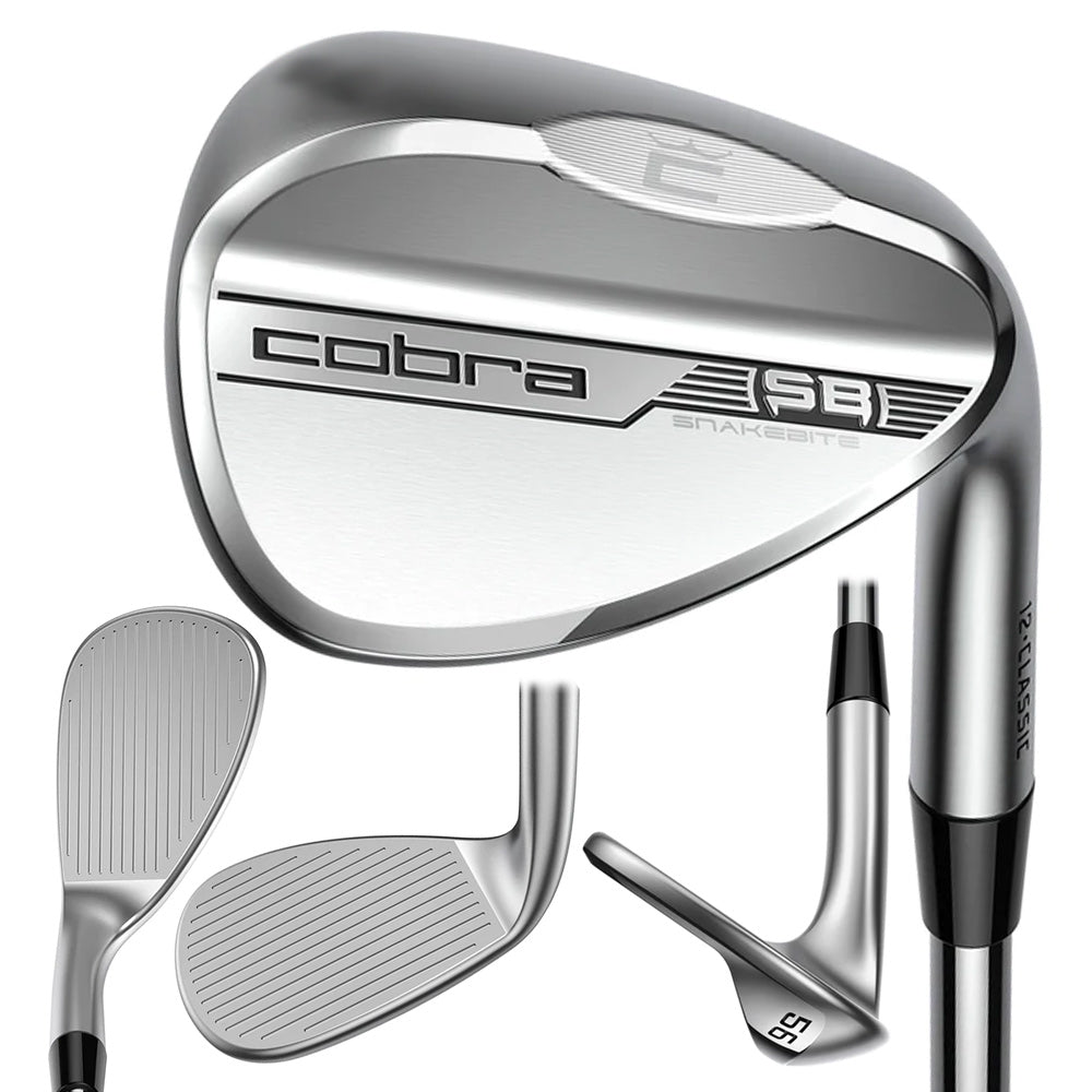 Cobra King Snakebite Chrome Wedge - 23 Men – Golfio
